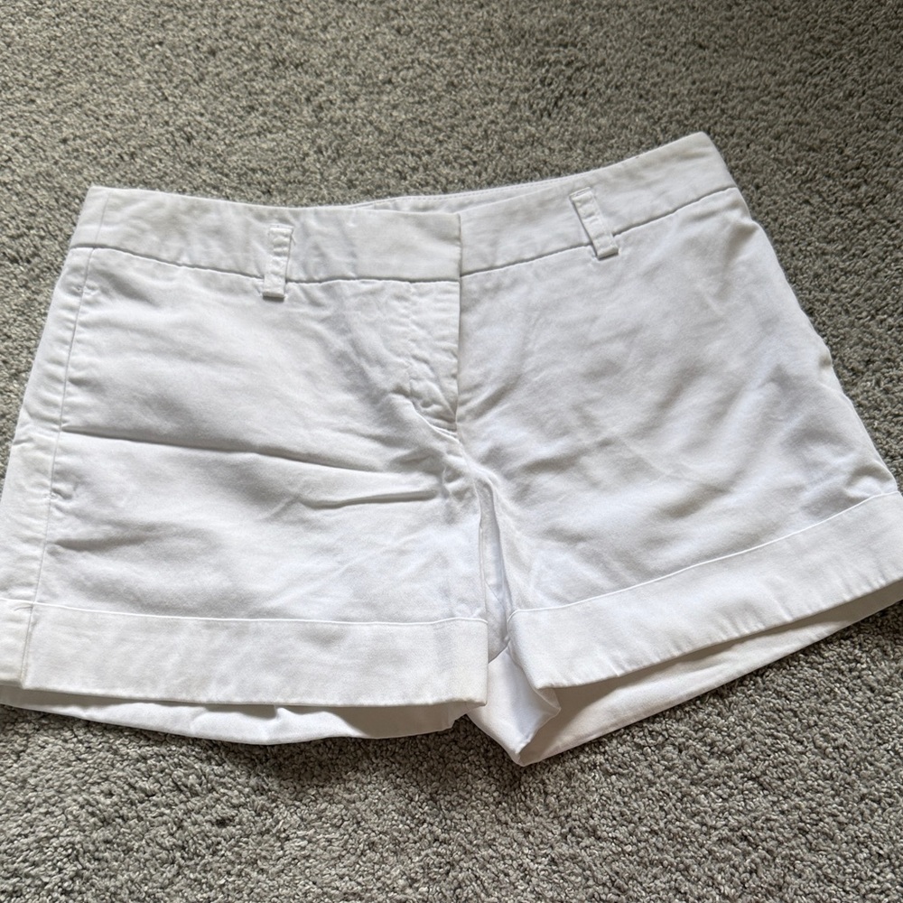 EUC White Express shorts